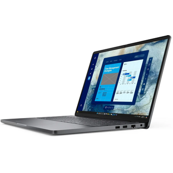  Ноутбук Dell Pro 16 (Pro16-7613) Core Ultra 7 255U 16Gb SSD1Tb Intel Graphics 16" WVA FHD+ (1920x1200) Linux grey WiFi BT Cam 