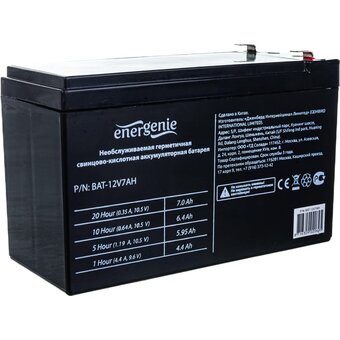  Аккумуляторная батарея для ИБП ENERGENIE BAT-12V7AH любых торговых марок, 12В, 7Ач, 151x65x95мм 