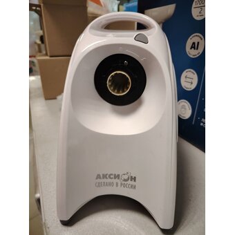 УЦ Мясорубка Аксион М 41.02 белый (плохая упаковка, б/у, нет документации, ремонт контактной группы) 