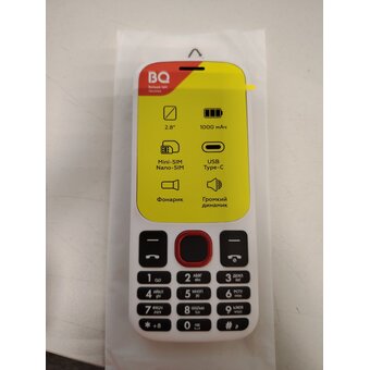  УЦ Мобильный телефон BQ 2820 Step XL+ White+Red (не родная упаковка) 