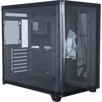  Корпус Accord ACC-R7AB, Midi-Tower, без БП, ATX, черный 