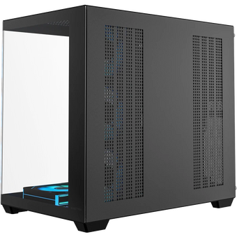  Корпус XASTRA QW500 7ARGB-C10-UC Black (QW500-7FM12A-C10-UC) ATX/Aquarium/Screewless/7x120mm ARGB PWM FM fans/Argb+PWM HUB 10port/Type-C 