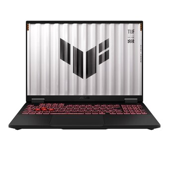  Ноутбук ASUS TUF Gaming A16 FA608PP-RV019 (90NR0MD1-M00360) Ryzen 9 8940HX 16Gb SSD 1Tb NVIDIA RTX 5070 8Gb 16 WUXGA IPS Cam 90Вт*ч No OS Серый 