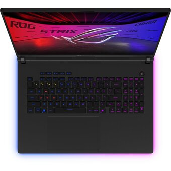  Ноутбук ASUS ROG Strix SCAR 18 G835LW-SA013 (90NR0LI1-M00140) Ultra 9 275HX 32Gb SSD 2Tb NVIDIA RTX 5080 16Gb 18 WQXGA IPS (mLED) 90Вт*ч No OS Черный 