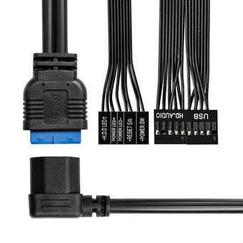  Корпус Exegate MI-307U2-M300 EX298775RUS Desktop (mini-ITX/mATX, БП M300 с вент. 8см, 2*USB+2*USB3.0, HD аудио, черный) 