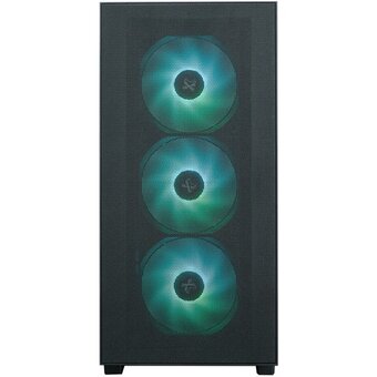  Корпус XASTRA A510M 4ARGB-UC Black (A510M-4FC12A-UC) mATX/Mesh/ Screwless full-size TG /4x 120mm FC120 ARGB PWM fans/ Type-C 