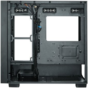  Корпус XASTRA A510M 4ARGB-UC Black (A510M-4FC12A-UC) mATX/Mesh/ Screwless full-size TG /4x 120mm FC120 ARGB PWM fans/ Type-C 