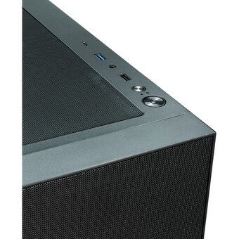  Корпус XASTRA A510M 4ARGB-UC Black (A510M-4FC12A-UC) mATX/Mesh/ Screwless full-size TG /4x 120mm FC120 ARGB PWM fans/ Type-C 