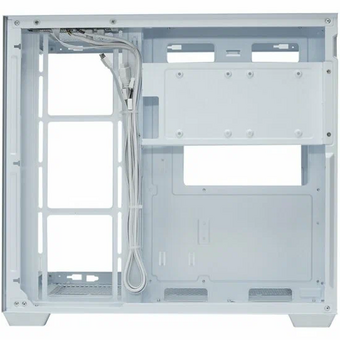  Корпус XASTRA QW500 7ARGB-C10-UC White (QW500-7FM12A-C10-UC-WH) ATX/Aquarium/Screewless/7x120mm ARGB PWM FM fans/Argb+PWM HUB 10port/Type-C 