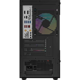  Корпус FORMULA Crystal Z1CM Plus AR black (MiniTower, mATX, без БП, USB Type-A+USB Type-C) 