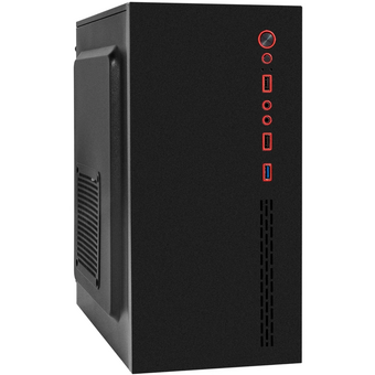  Корпус Exegate BAA-403U2 EX298810RUS Minitower (mATX, без БП, 1*USB+2*USB3.0, HD Audio, черный) 
