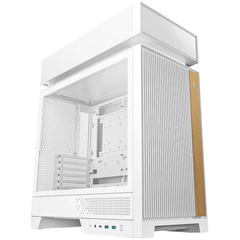  Корпус Deepcool CL660 WH без БП, боковое окно (закаленное стекло), 2x120мм ARGB вентилятор снизу, белый, ATX 