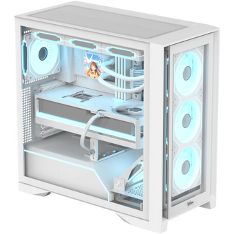  Корпус Formula V Line Air Power G8 White, ATX, Dual Front Panels, Type-C*1, USB3.0*1 