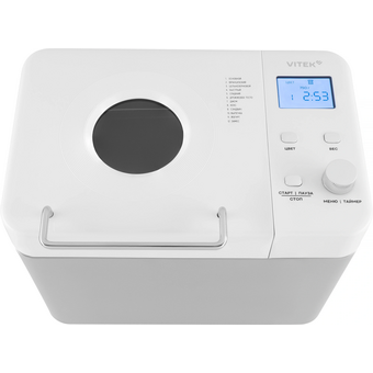  Хлебопечь Vitek VT-BM1301 серый/серебристый 