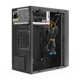  Корпус Exegate BAA-113U-UNS450 EX299204RUS Minitower (mATX, БП UNS450 с вент. 12см, 2*USB+1*USB3.0, аудио, черный) 