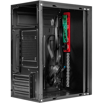  Корпус Exegate BAA-403U2 EX298810RUS Minitower (mATX, без БП, 1*USB+2*USB3.0, HD Audio, черный) 