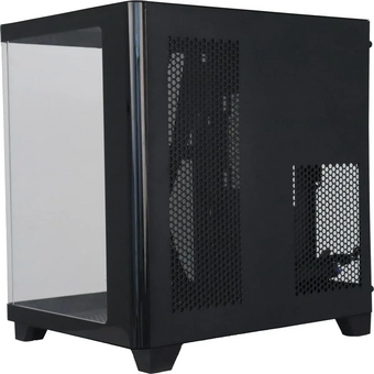  Корпус Accord ACC-R7MB, Mini-Tower, без БП, mATX, черный 