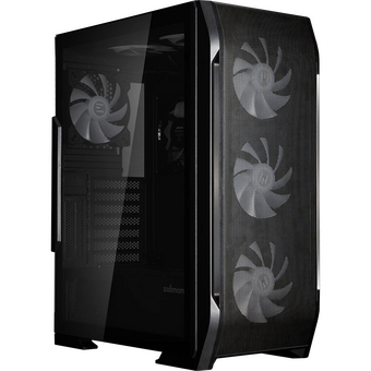  Корпус ZALMAN N7 Plus V2, ATX, Black, Window, 1xCombo (3.5” or 2.5”), 1 x 3.5”, 3 x 2.5”, 2xUSB2.0, 1xUSB3.0, Front 3x120mm RGB, Rear 1x120mm RGB 