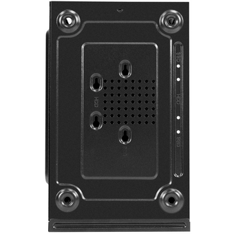  Корпус Exegate BAA-403U2 EX298810RUS Minitower (mATX, без БП, 1*USB+2*USB3.0, HD Audio, черный) 