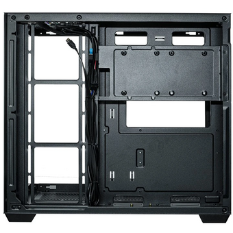  Корпус XASTRA QW500 4ARGB-C10-UC Black (QW500-4FM12A-C10-UC) ATX/Aquarium/Screewless/4x120mm ARGB PWM FM fans/Argb+PWM HUB 10port/Type-C 