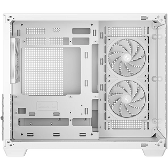  Корпус Deepcool CG330 3F WH без БП, боковое окно (панорама), 3x120mm ARGB PWM вентилятора, белый, mATX 