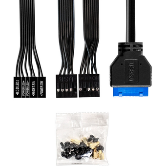  Корпус Exegate BAA-403U2 EX298810RUS Minitower (mATX, без БП, 1*USB+2*USB3.0, HD Audio, черный) 