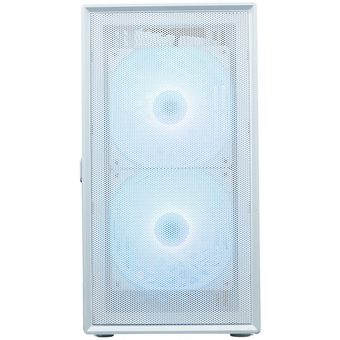  Корпус XASTRA A305M 3ARGB White (A305M-2FC14A-1FC12A-D-WH) mATX/Mesh/ tempered glass / 2x140mm + 1x120mm ARGB PWM FC fans/ Door 