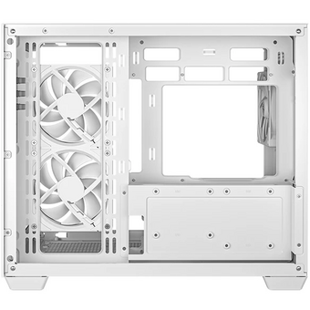 Корпус Deepcool CG330 3F WH без БП, боковое окно (панорама), 3x120mm ARGB PWM вентилятора, белый, mATX 