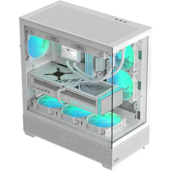  Корпус Formula Crystal Z2, без БП, ATX, белый 