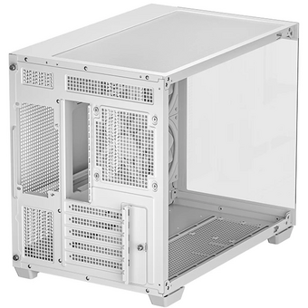  Корпус Deepcool CG330 3F WH без БП, боковое окно (панорама), 3x120mm ARGB PWM вентилятора, белый, mATX 