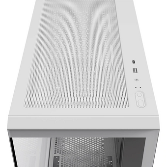  Корпус XASTRA Q600 6ARGB-C10-UC White (Q600-6FM12A-C10-UC-WH) ATX/Aquarium/Screewless/6x120mm ARGB PWM FM fans/Argb+PWM HUB 10port/ Type-C 