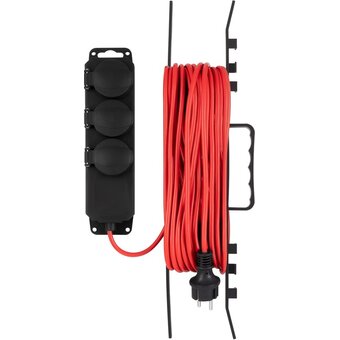  Сетевой удлинитель Buro BU-PS3.20/B 20м 3 розетки оранжевый 