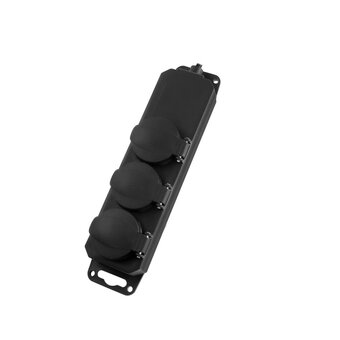  Сетевой удлинитель Buro BU-PS3.20/FRB-16 20м (3 розетки) черный 