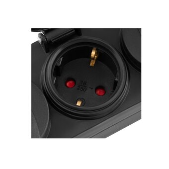  Сетевой удлинитель Buro BU-PS3.20/B-16 20м (3 розетки) оранжевый 