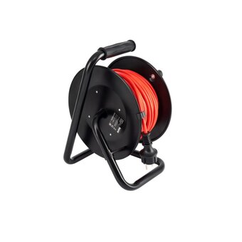  Сетевой удлинитель Buro BU-PSR4.20/G-20 20м (4 розетки) оранжевый 