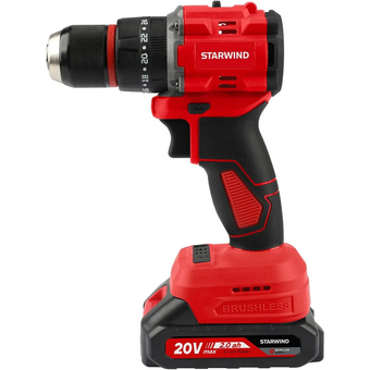  Дрель-шуруповерт Starwind CDB20-2.0/2hs1 