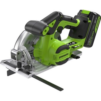  Дисковая пила Greenworks GD24CS165 (1501607CUB) с АКБ и ЗУ 