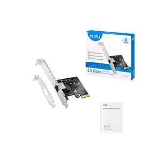  Сетевой адаптер Cudy PE25 2.5G Ethernet PCI Express 