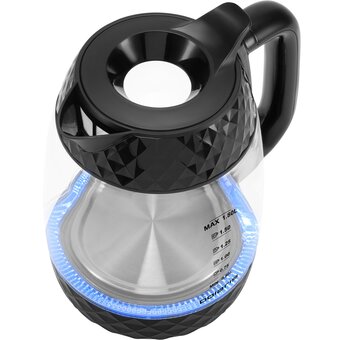  Электрочайник POLARIS PWK 1809CGL Water Way Pro черный 