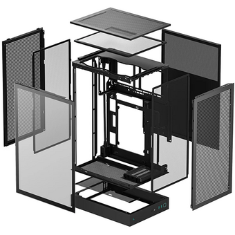  Корпус Deepcool CH270 без БП, черный, Micro ATX/Mini-ITX 