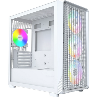  Корпус Montech X5M White / mATX / 3x120mm 1x140mm ARGB fans 