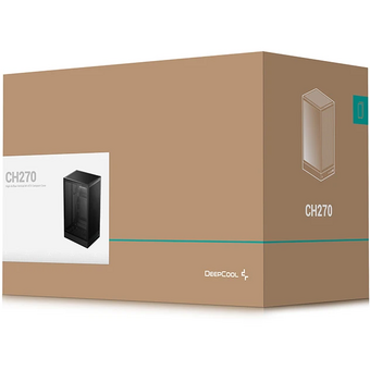  Корпус Deepcool CH270 без БП, черный, Micro ATX/Mini-ITX 