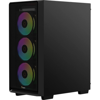  Корпус Ocypus Gamma C60 BK ARGB, ATX, USB3.0*1+USB2.0*2, Front 3x120mm ARGB, Rear 1x120mm ARGB 