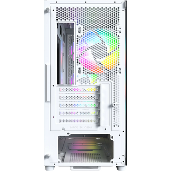  Корпус Montech X5M White / mATX / 3x120mm 1x140mm ARGB fans 