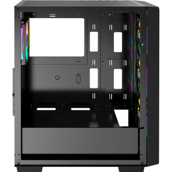  Корпус Ocypus Gamma C60 BK ARGB, ATX, USB3.0*1+USB2.0*2, Front 3x120mm ARGB, Rear 1x120mm ARGB 
