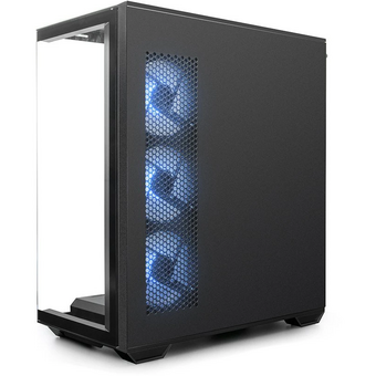  Корпус XASTRA Q600 4ARGB-C10-UC Black (Q600-4FM12A-C10-UC) ATX/Aquarium/Screewless/3x120mm ARGB PWM FM fans/Argb+PWM HUB 10port/Type C 