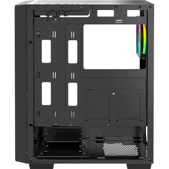  Корпус Ocypus Gamma C60 BK ARGB, ATX, USB3.0*1+USB2.0*2, Front 3x120mm ARGB, Rear 1x120mm ARGB 