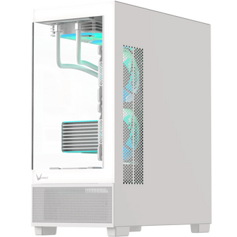  Корпус Formula V Line Crystal E1 White, ATX, Type-C*1, USB3.0*2, Switch Display Panel 