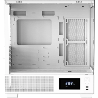  Корпус Formula V Line Crystal E1M White, MATX, USB3.0*2, Switch Display Panel 