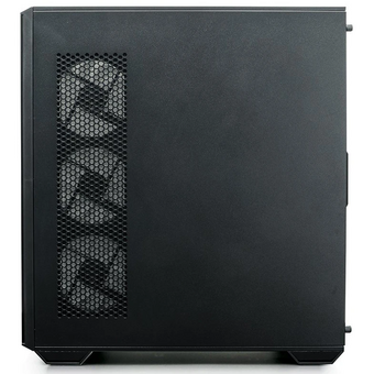  Корпус XASTRA Q600 4ARGB-C10-UC Black (Q600-4FM12A-C10-UC) ATX/Aquarium/Screewless/3x120mm ARGB PWM FM fans/Argb+PWM HUB 10port/Type C 